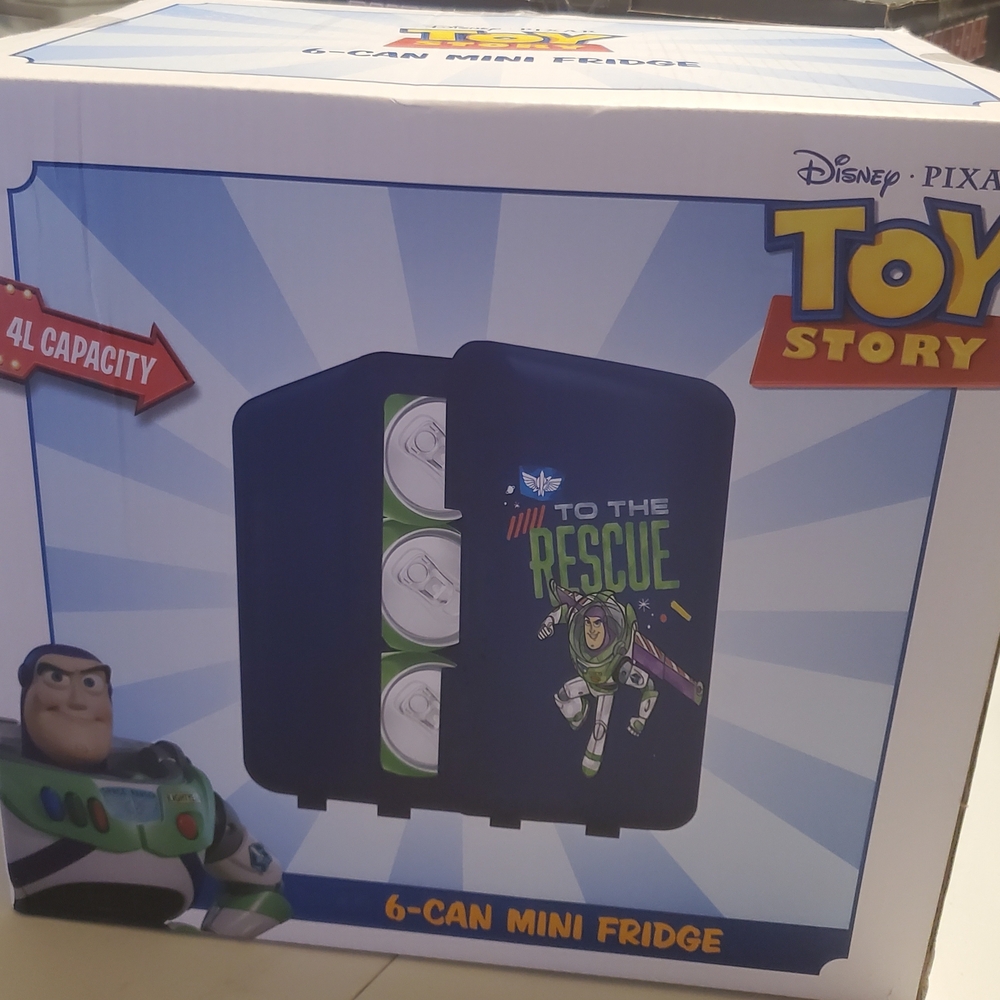 Disney Toy Story Mini Fridge - Blue